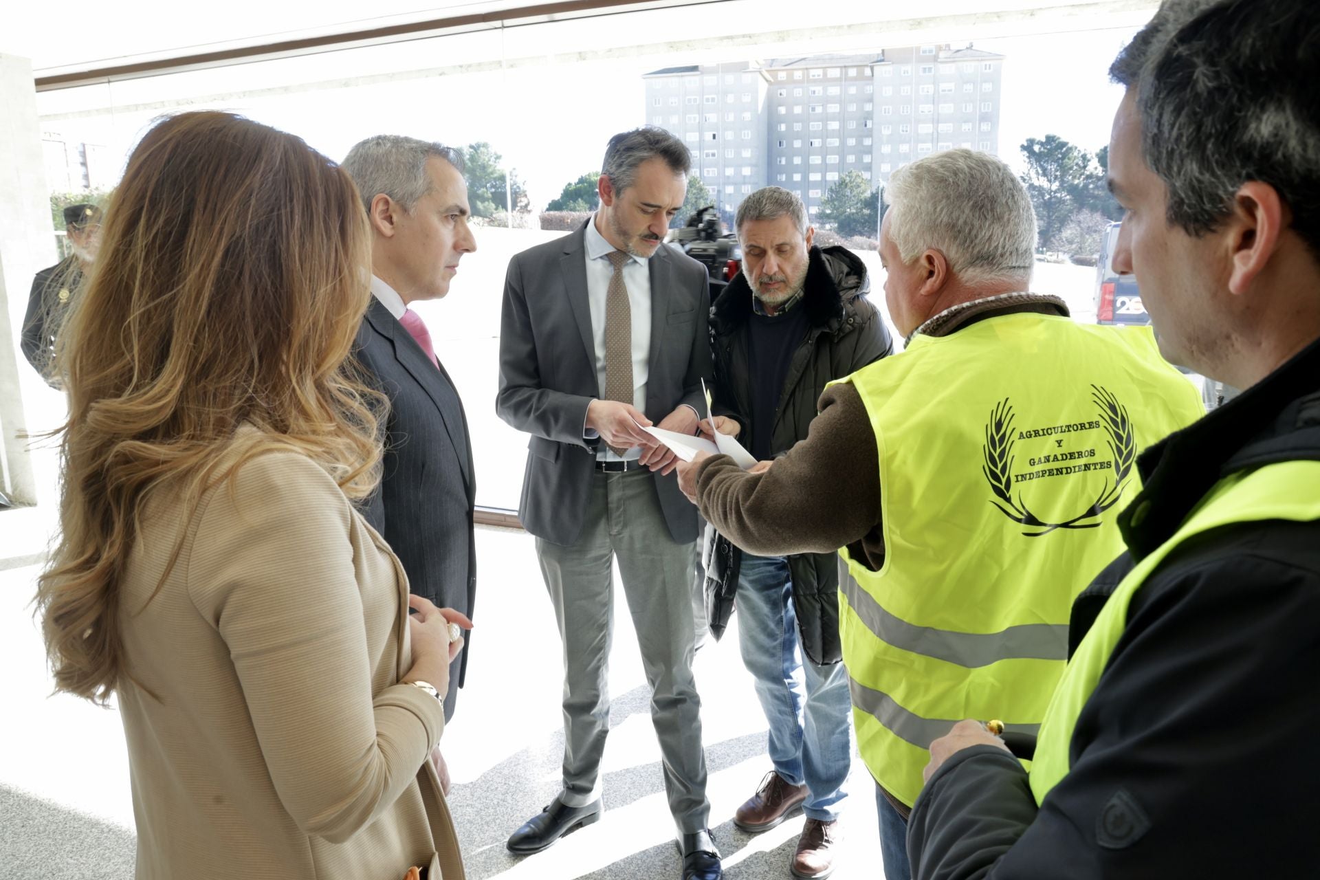 Agricultores y ganaderos protestan en Valladolid por el acuerdo con Mercosur