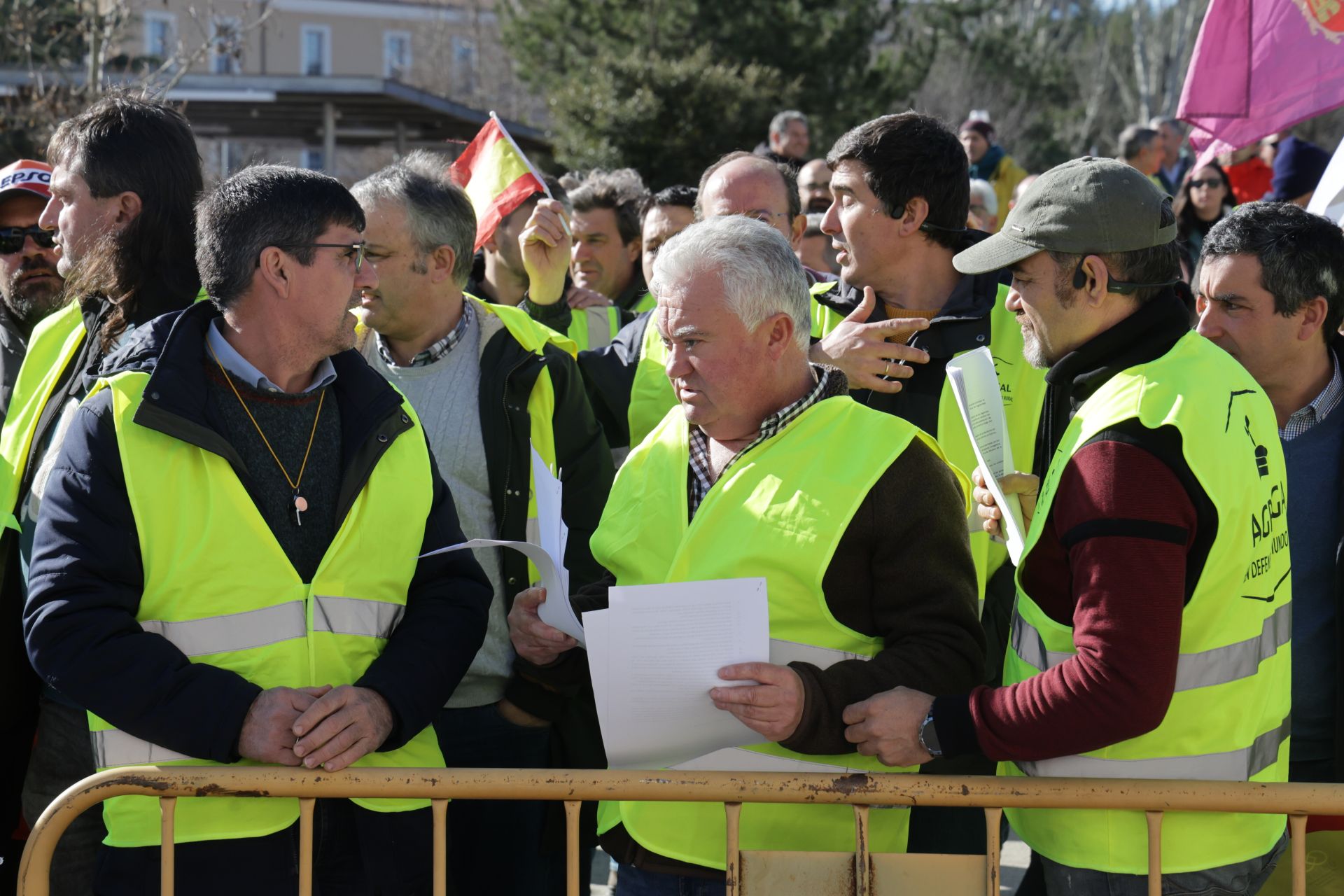 Agricultores y ganaderos protestan en Valladolid por el acuerdo con Mercosur