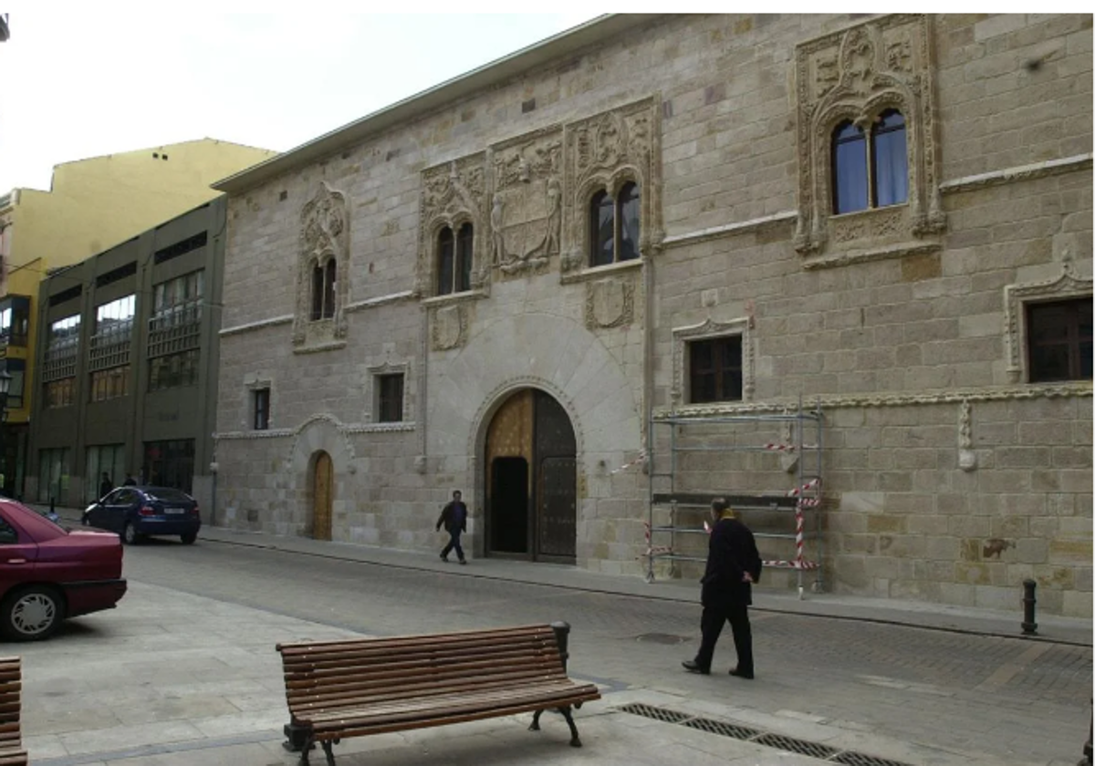 Exterior de la Audiencia de Zamora, en una imagen de archivo.