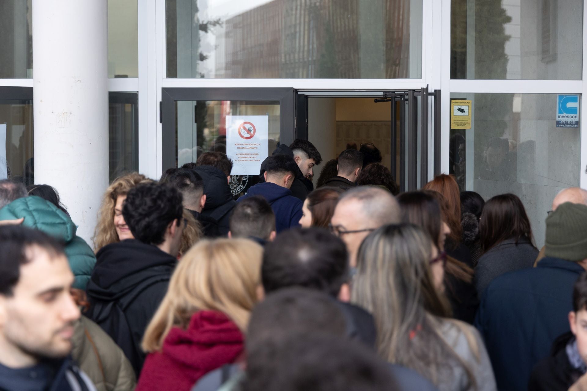 Las imágenes de las oposiciones locales en Valladolid