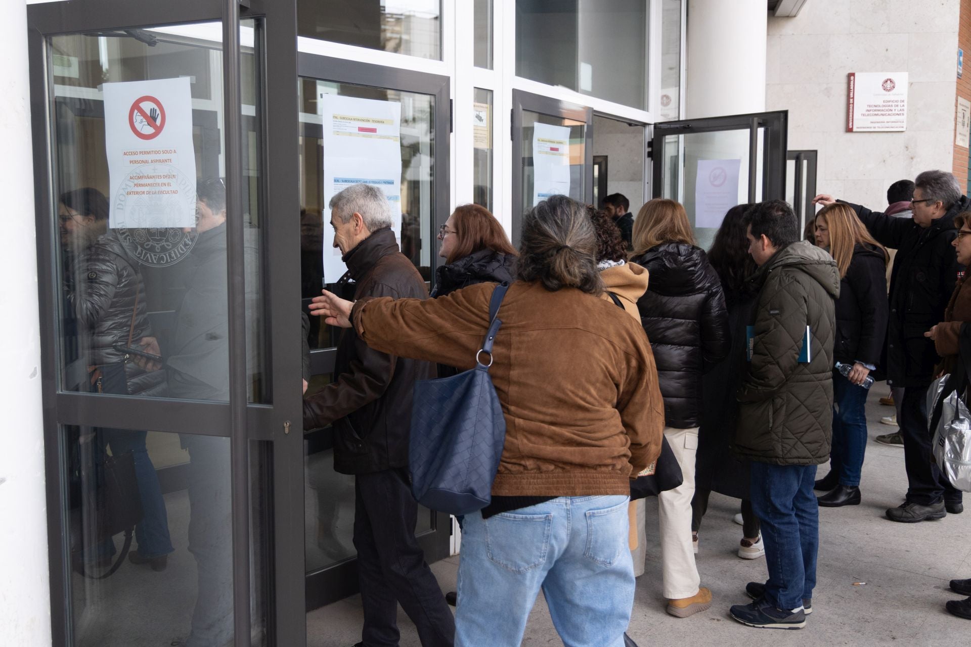 Las imágenes de las oposiciones locales en Valladolid