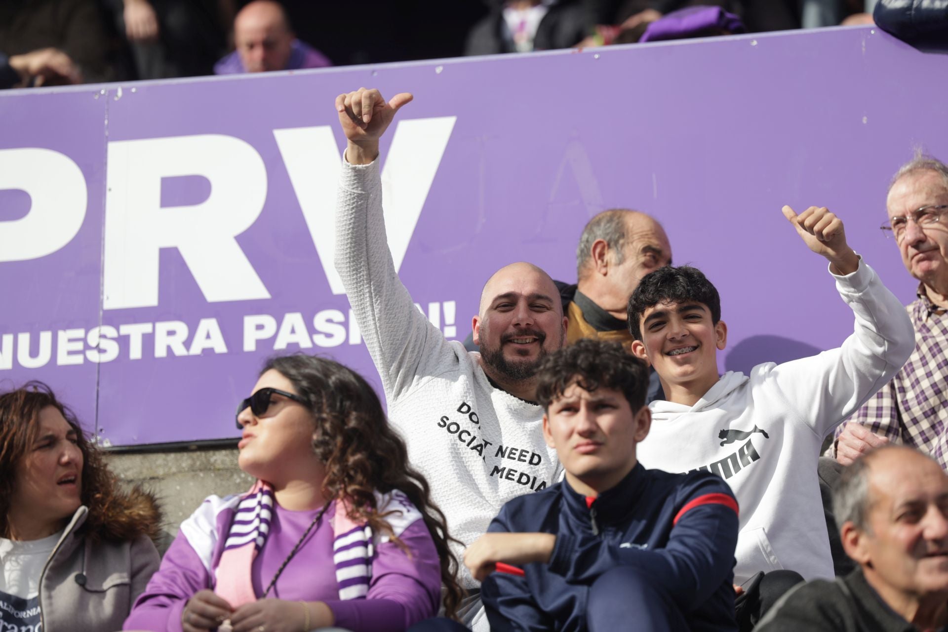 Búscate en la grada del Real Valladolid-Sevilla 1 de 2