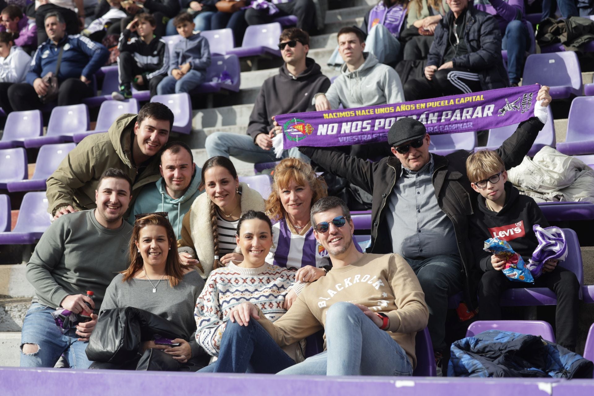 Búscate en la grada del Real Valladolid-Sevilla 1 de 2