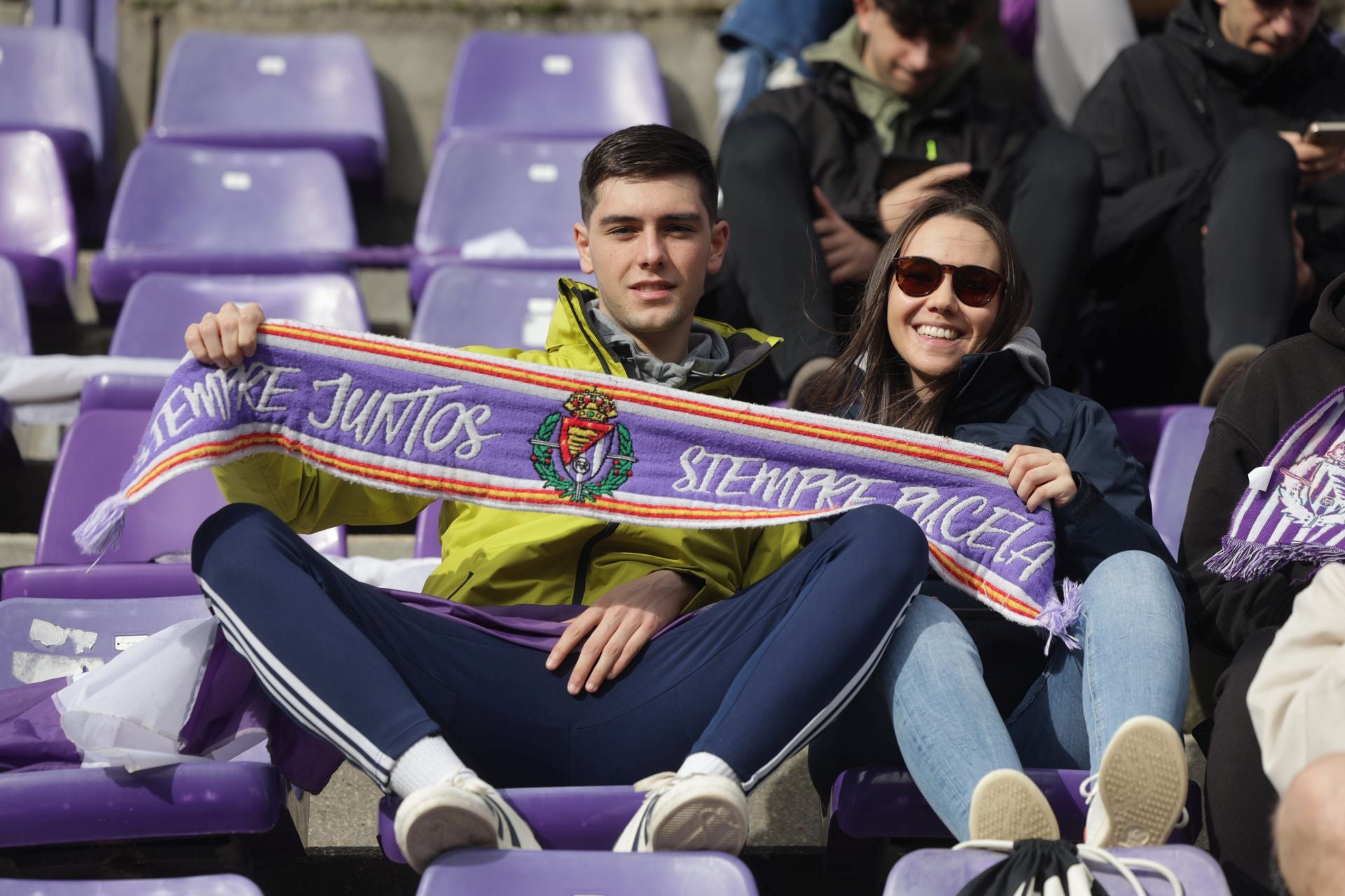 Búscate en la grada del Real Valladolid-Sevilla 1 de 2