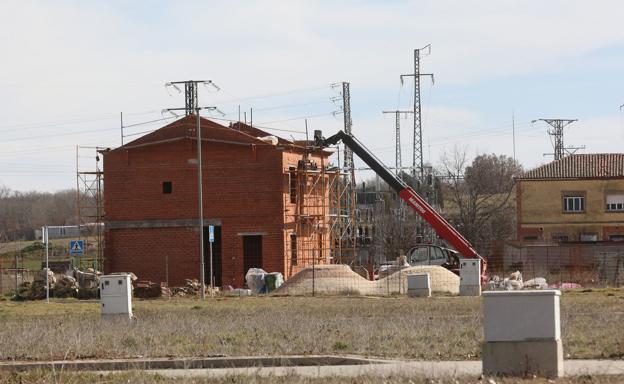 Construcción de una vivienda en Boceguillas.