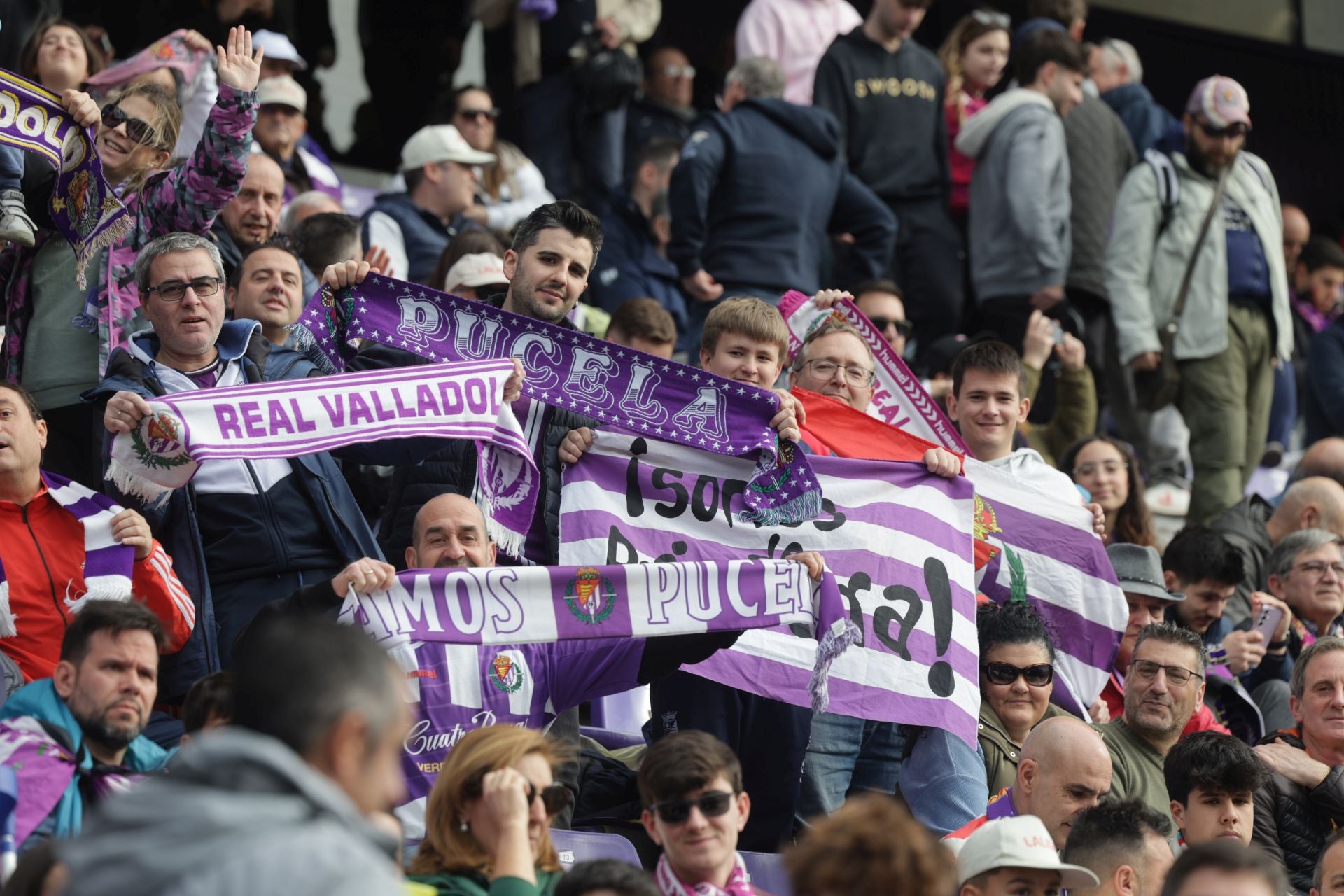 Búscate en la grada del Real Valladolid-Sevilla 2 de 2