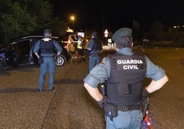 Foto de archivo de una intervención de la USECIC de la Guardia Civil