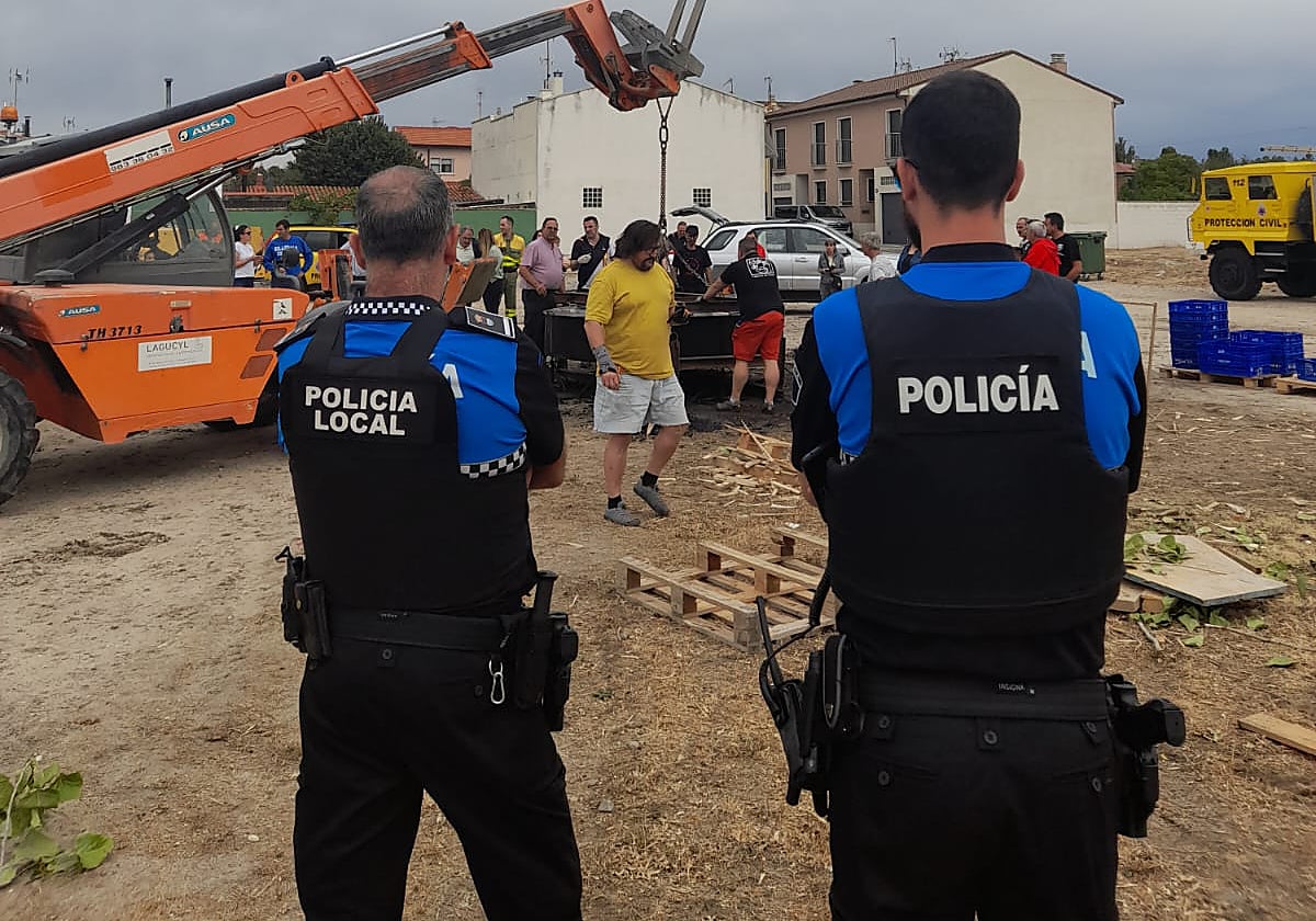 Policia Local de Laguna de Duero incorpora cinco nuevos agentes.
