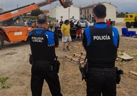 Policia Local de Laguna de Duero incorpora cinco nuevos agentes.