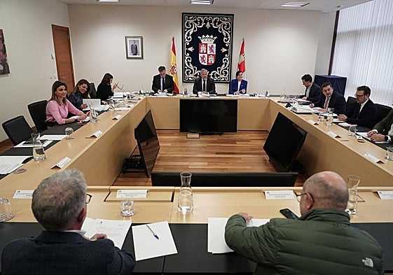 Junta de Portavoces de este jueves en las Cortes de Castilla y León.