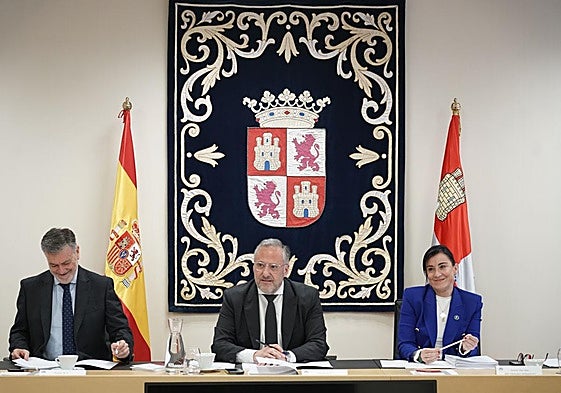 Junta de Portavoces de las Cortes, este jueves.