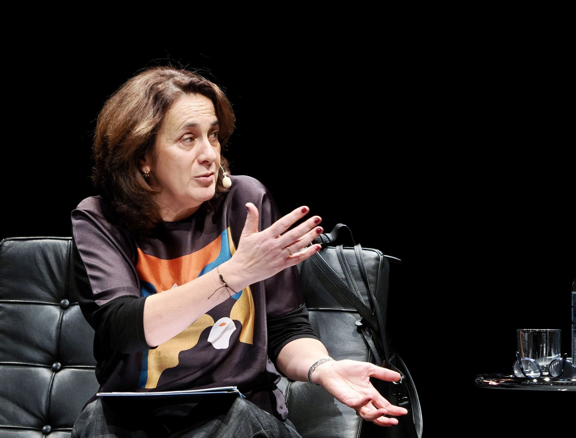 Victoria Martín Niño, moderadora del debate y periodista de El Norte de Castilla en la sección de Cultura
