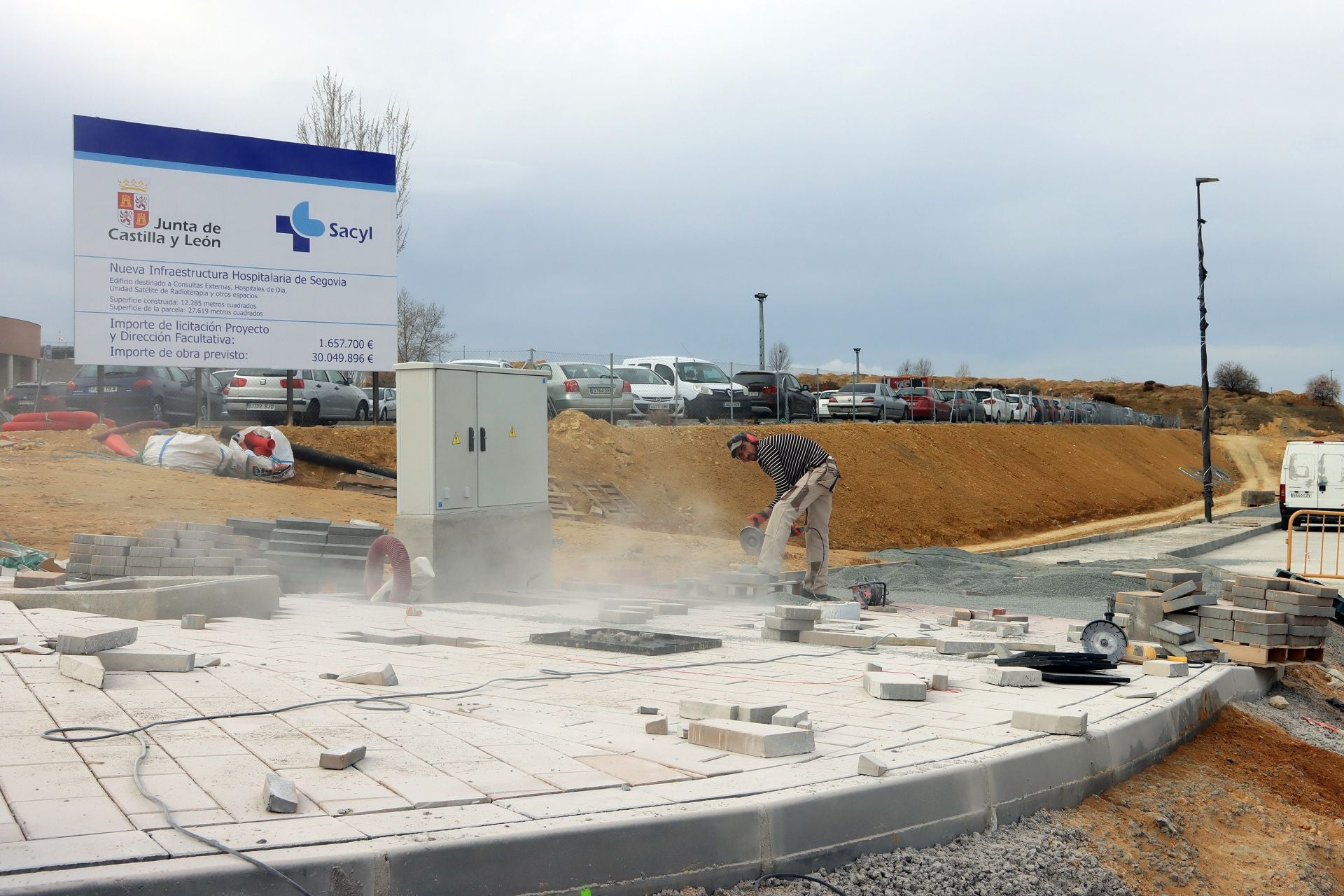 Fotos: así marchan las obras del Hospital de Segovia