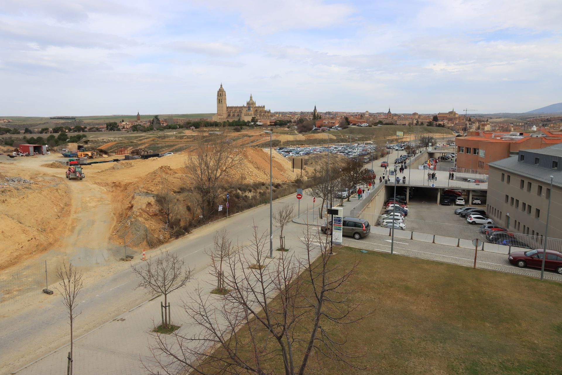 Fotos: así marchan las obras del Hospital de Segovia