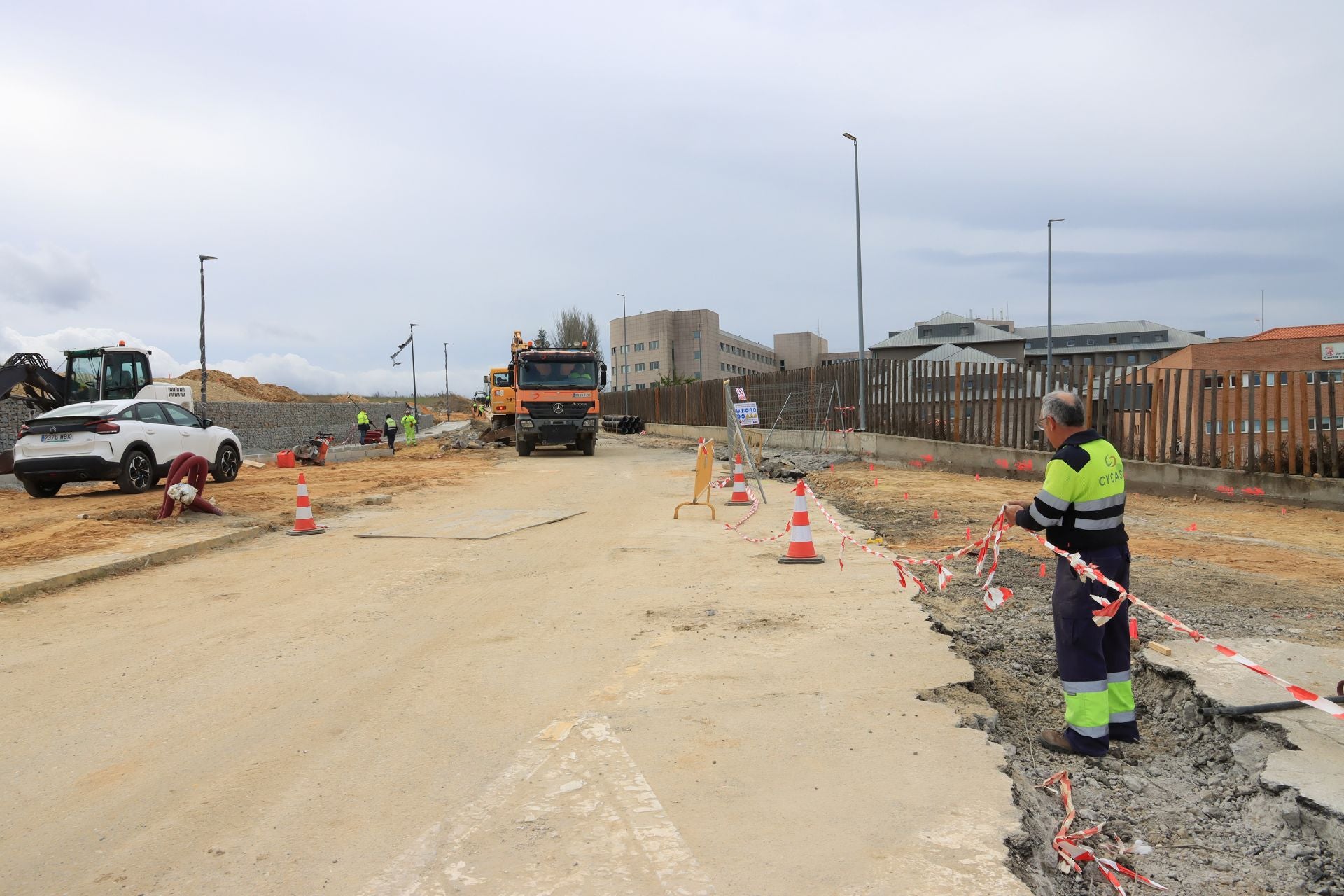 Fotos: así marchan las obras del Hospital de Segovia
