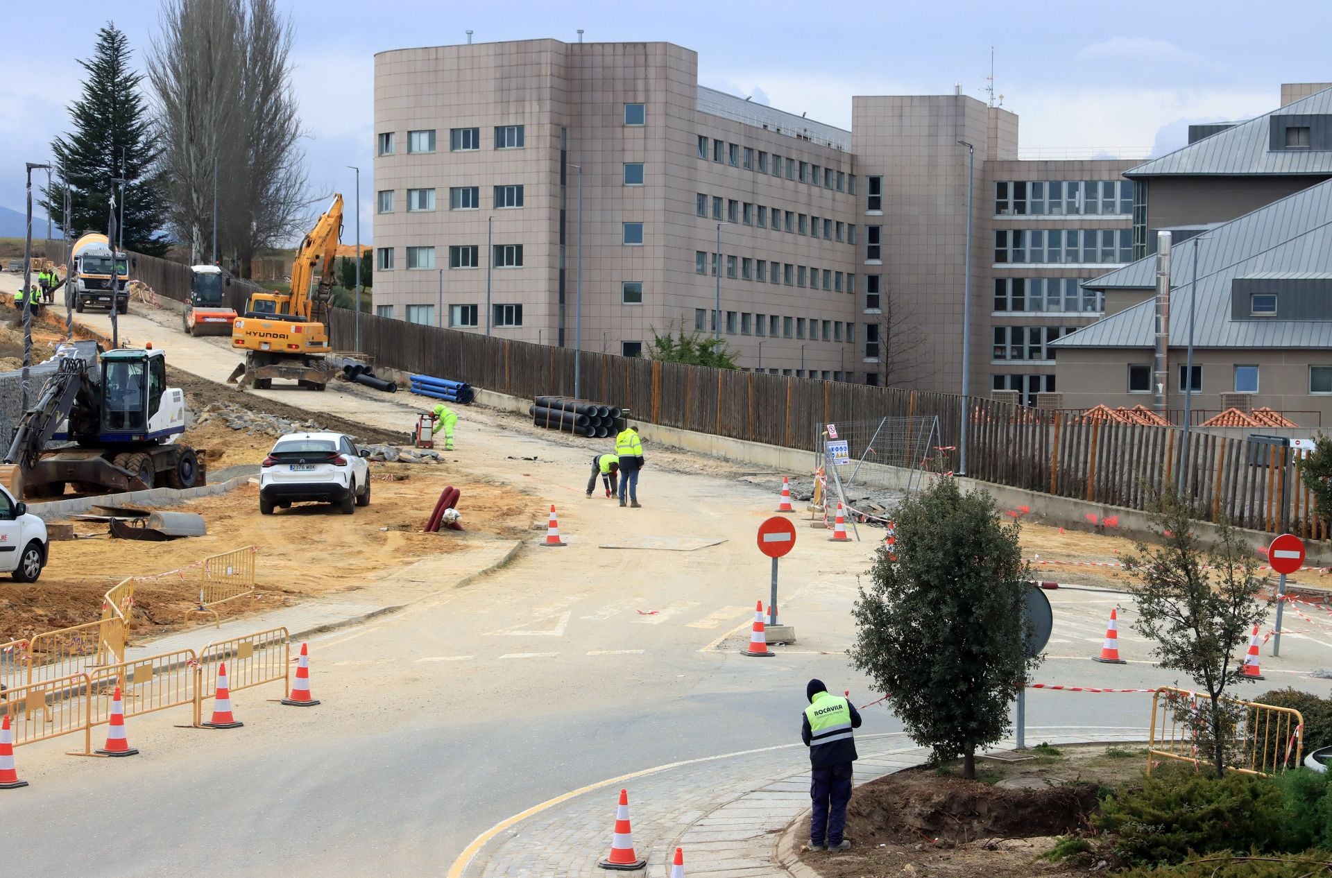 Fotos: así marchan las obras del Hospital de Segovia
