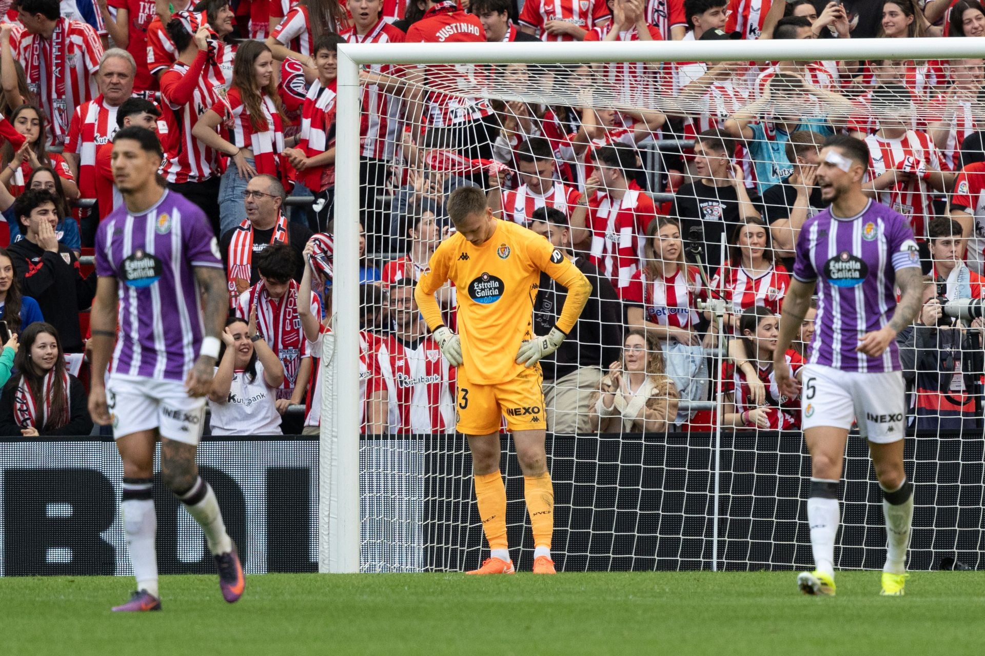 Las imágenes del partido entre el Athletic y el Real Valladolid