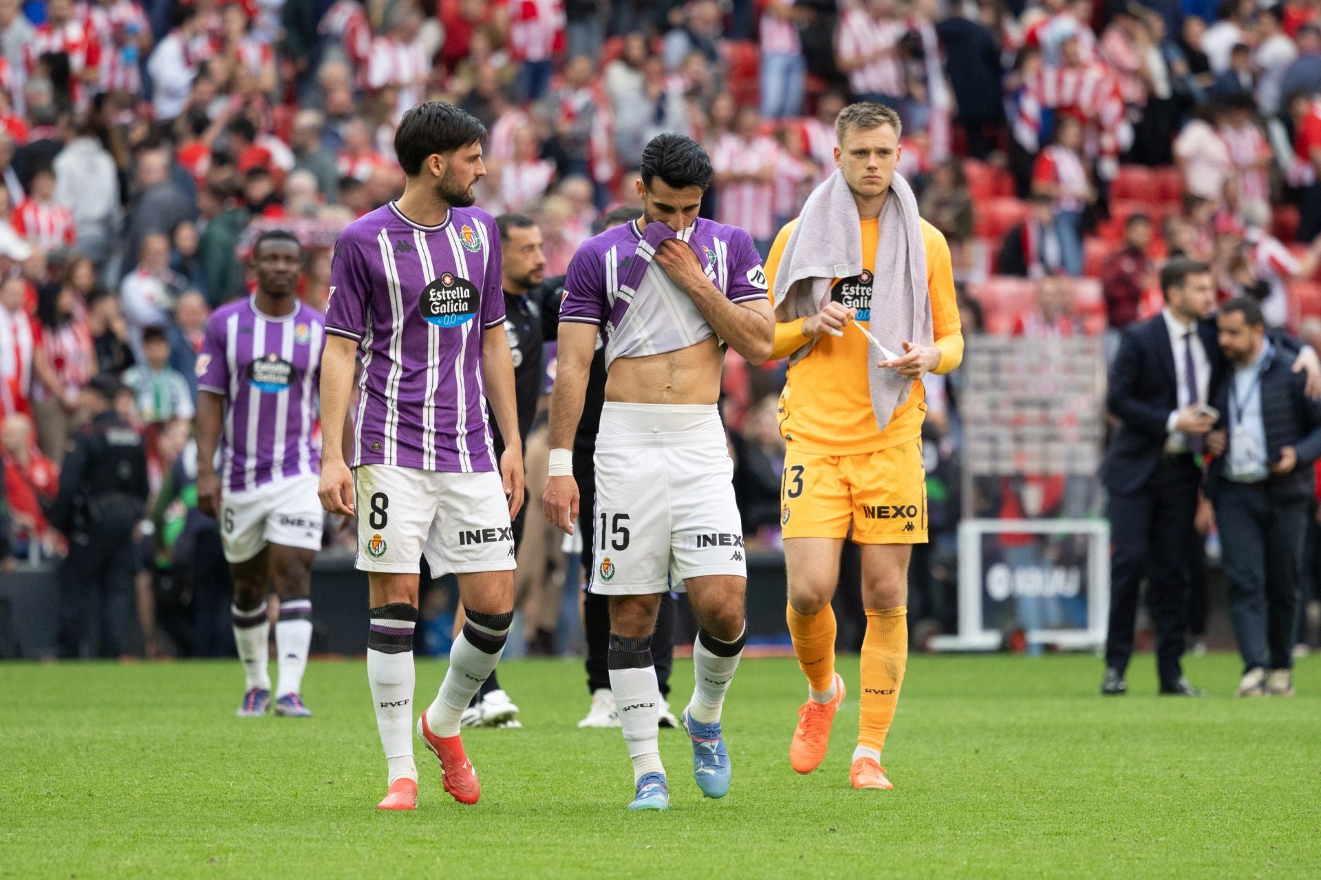 Las imágenes del partido entre el Athletic y el Real Valladolid