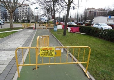 Los ciclistas alertan del «preocupante deterioro» de los carriles bici de Valladolid