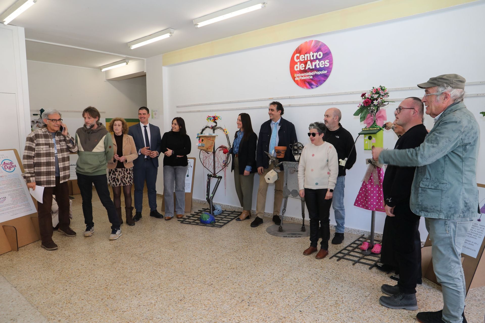 Los abrazapájaros conquistan Palencia