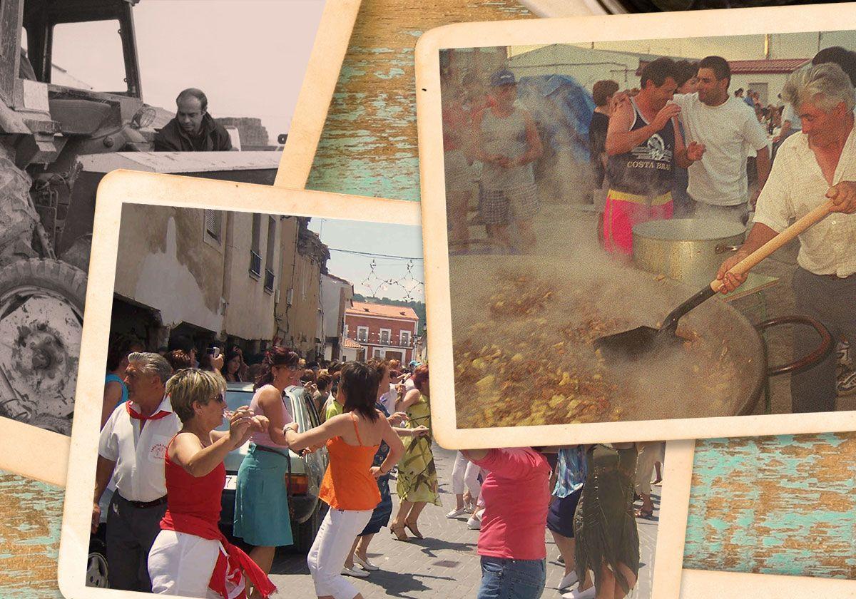 Traspinedo en la memoria: fotos antiguas del pueblo del lechazo y los pinares