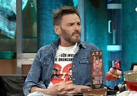 Fernando Tejero en su visita a 'La Revuelta'.