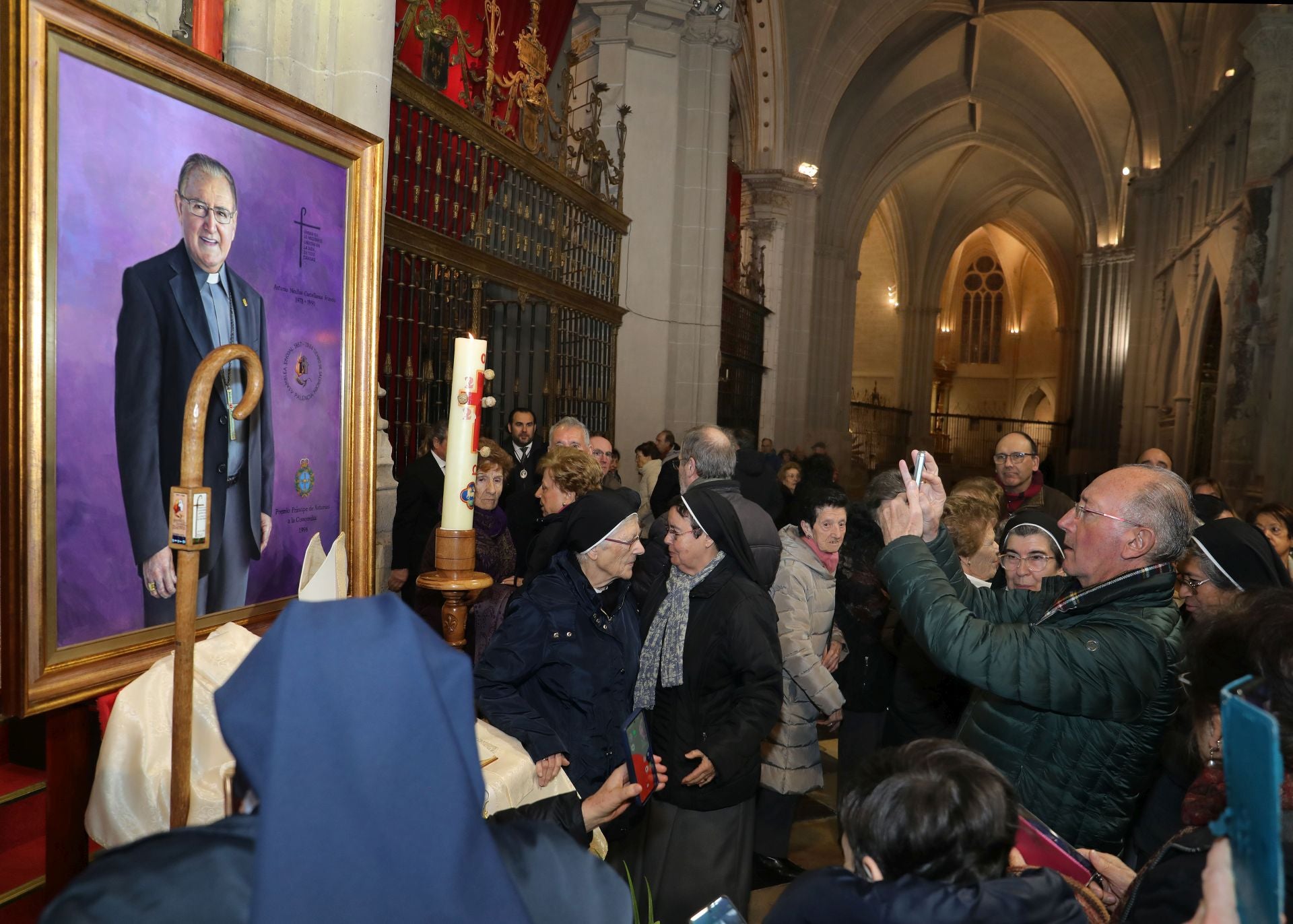 Palencia se despide de Nicolás Castellanos