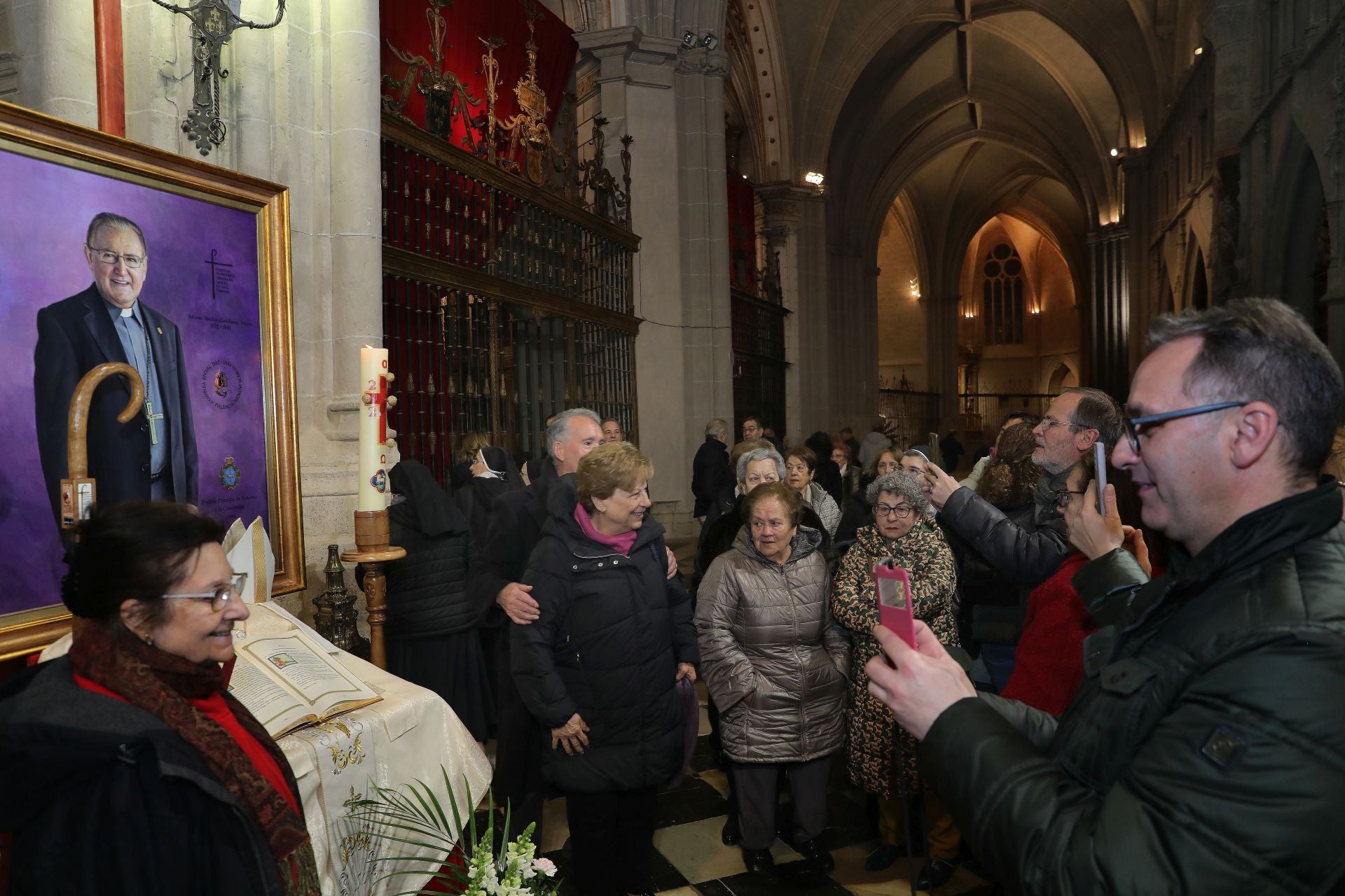 Palencia se despide de Nicolás Castellanos