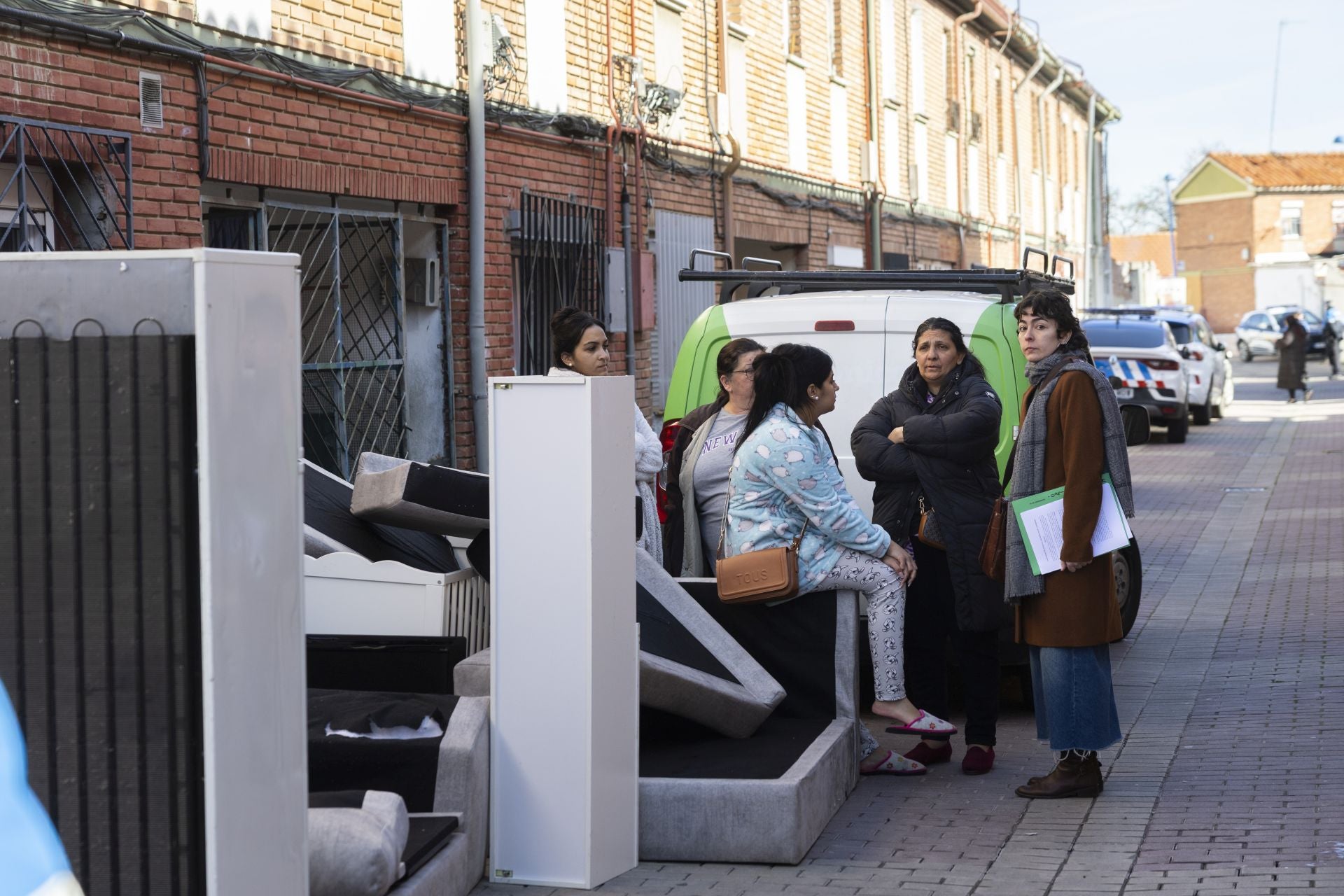 Desahucio de Verónica en el Barrio España