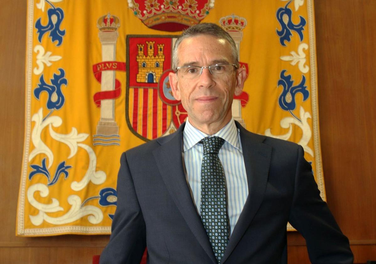 Ignacio Pando, presidente de la Audiencia Provincial de Segovia.