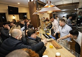 Inauguración del bar La Brasería.