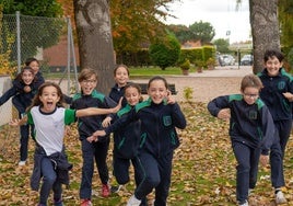 Alumnos de Colegio Internacional de Valladolid.