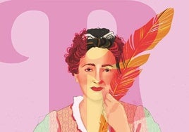 Retrato de Rosa Chacel, por Giselfust.