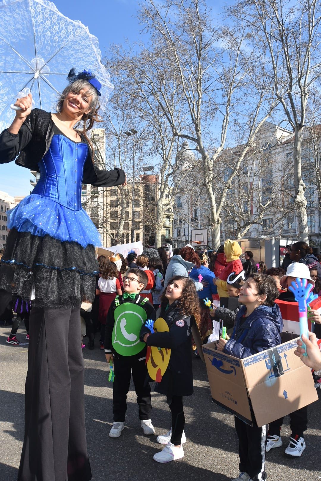 El inicio del carnaval en Valladolid, en imágenes