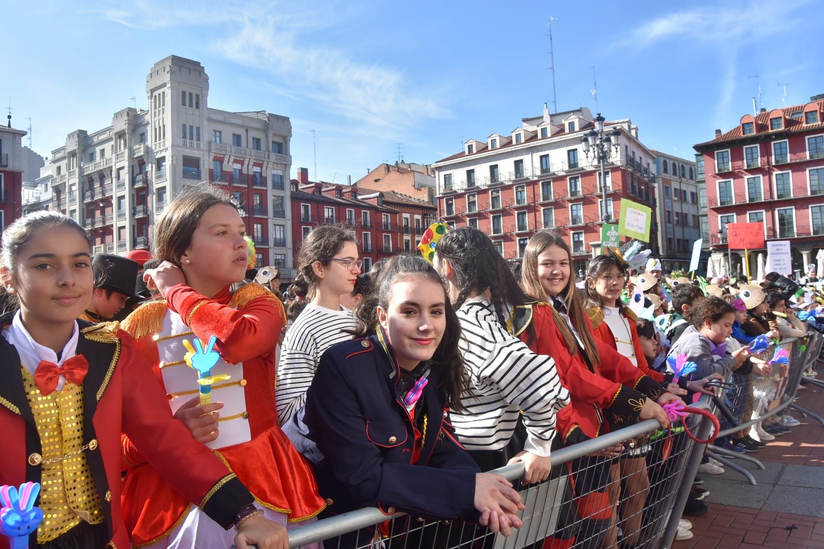 El inicio del carnaval en Valladolid, en imágenes