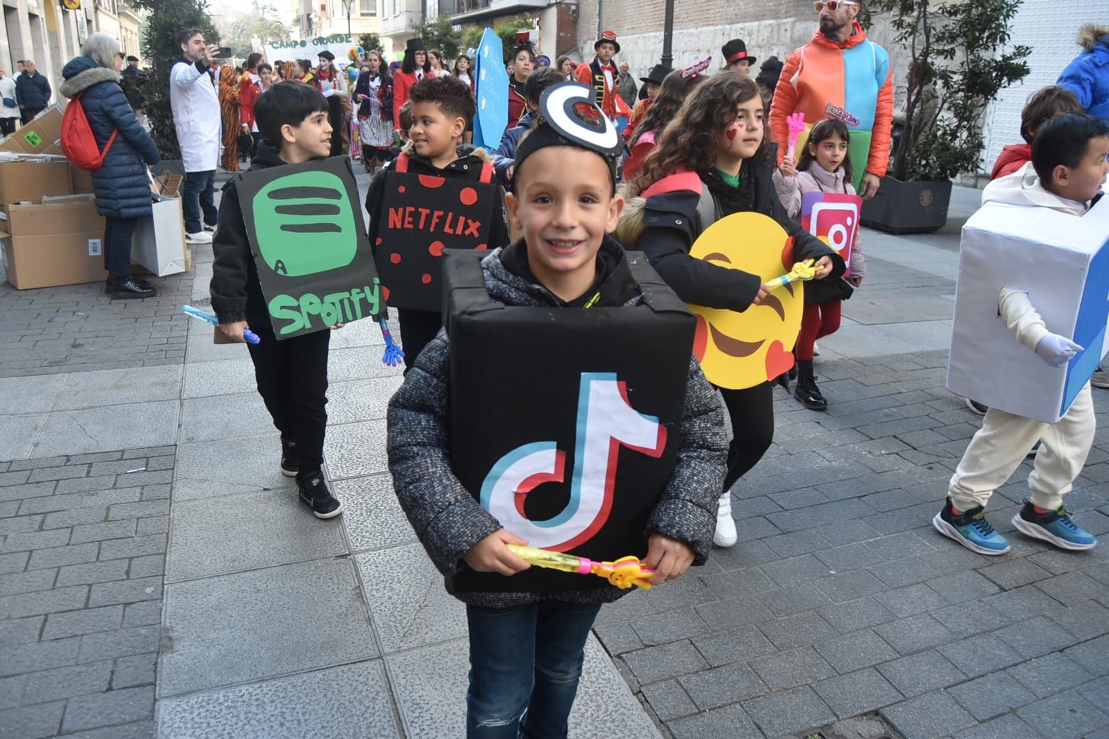 El inicio del carnaval en Valladolid, en imágenes