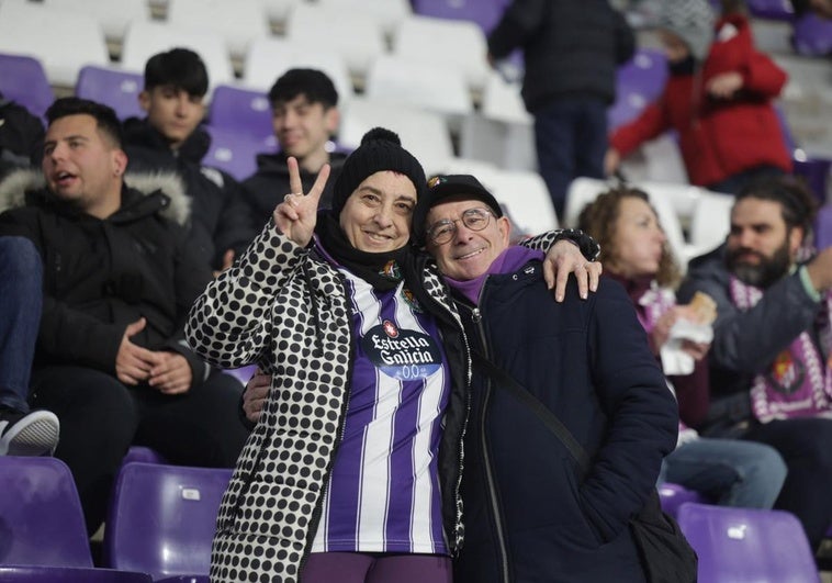 Imágenes de las gradas de Zorrilla en el Real Valladolid - UD Las Palmas