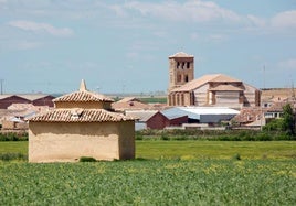 Vista de la localidad palentina de Boadilla de Rioseco.