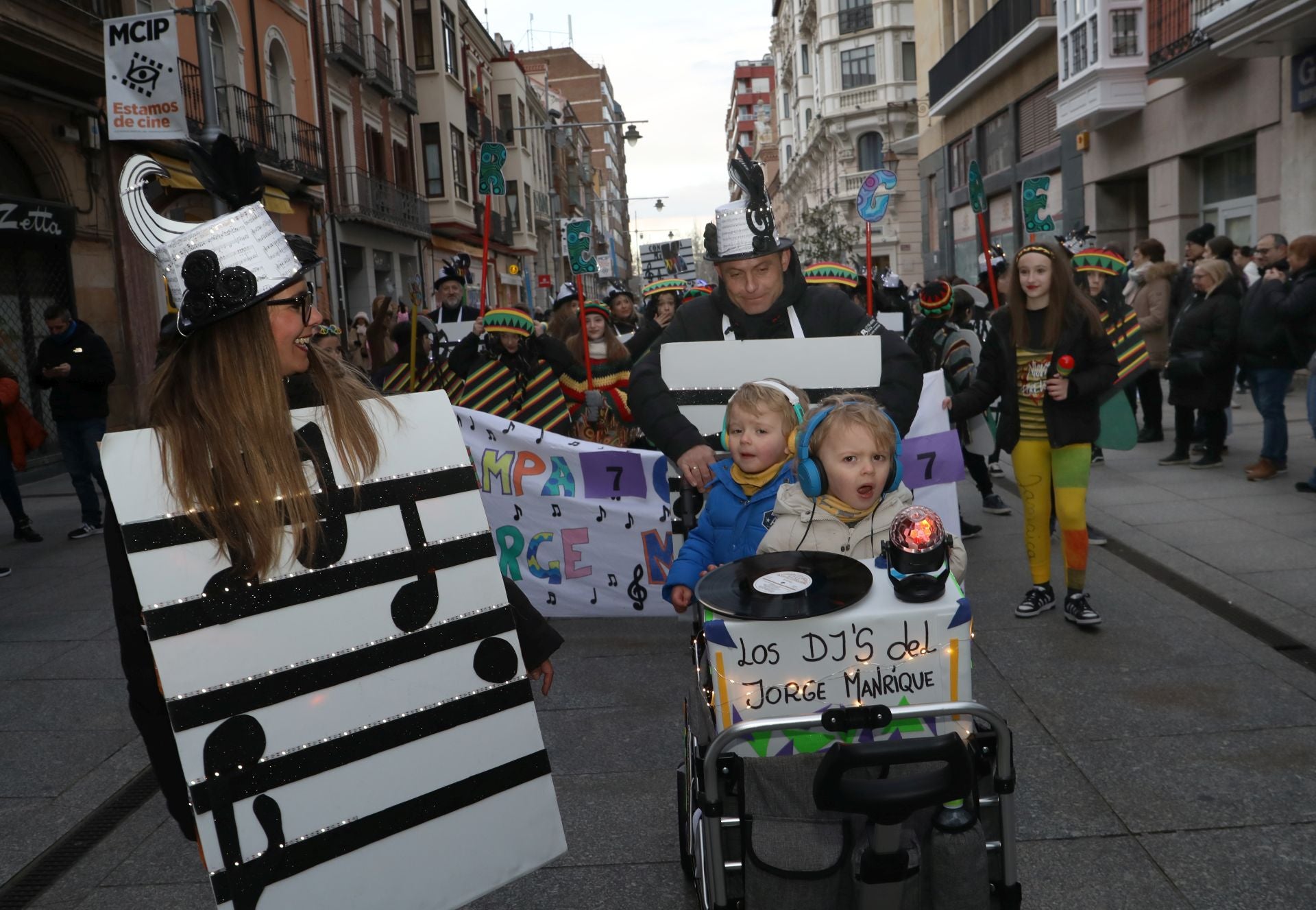 Así fue el desfile de Carnaval de Palencia