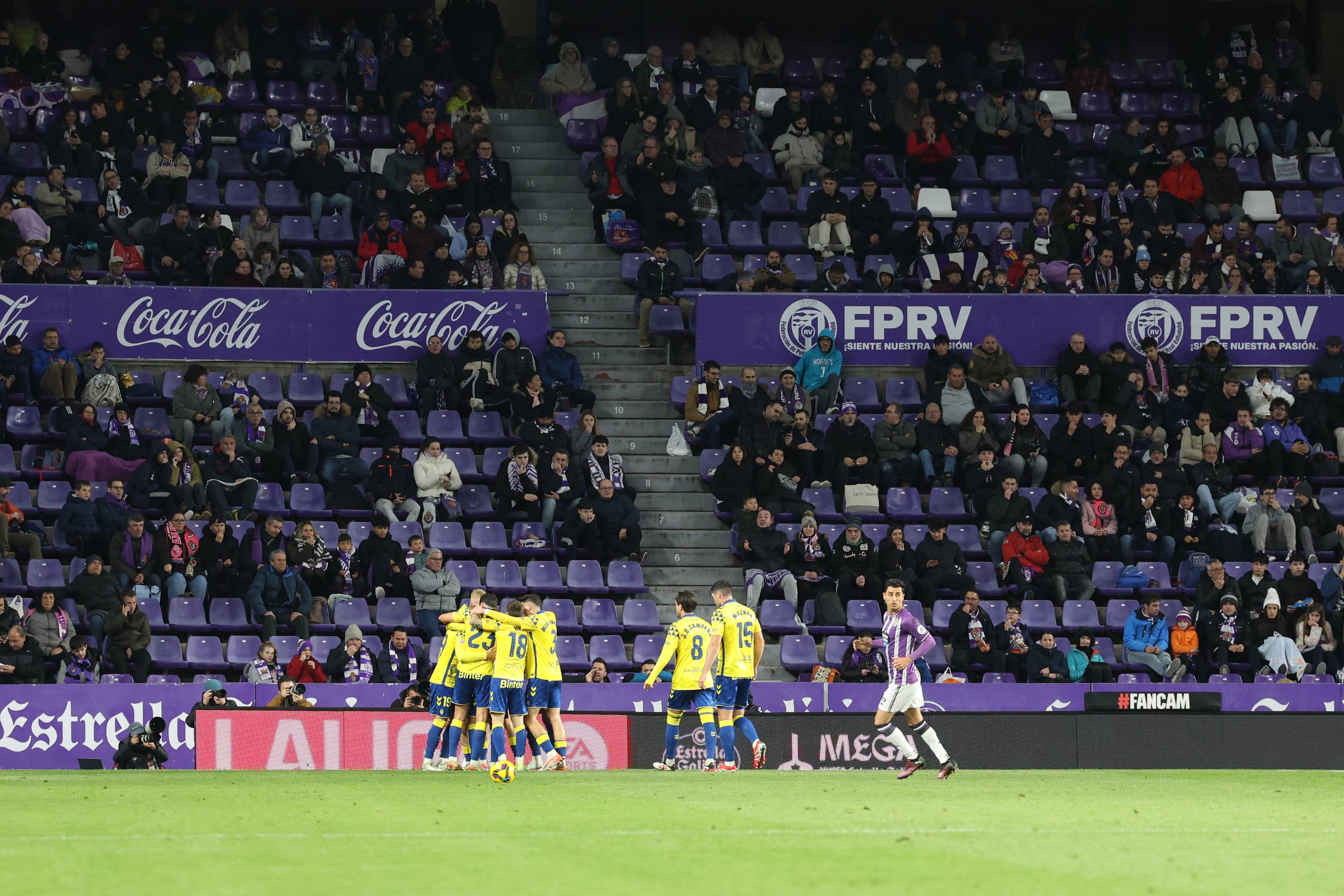 El empate del Pucela ante Las Palmas, en imágenes