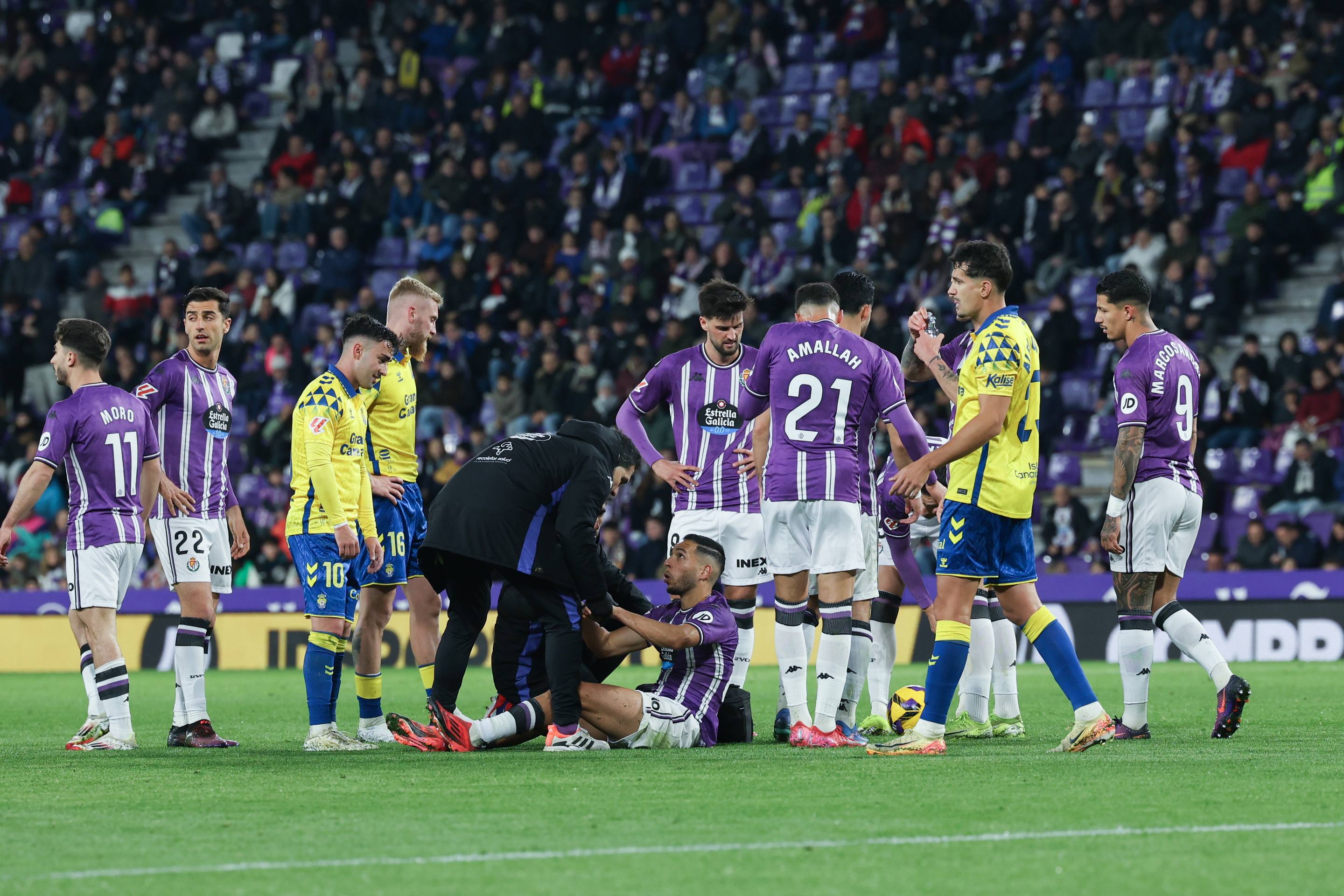 El empate del Pucela ante Las Palmas, en imágenes