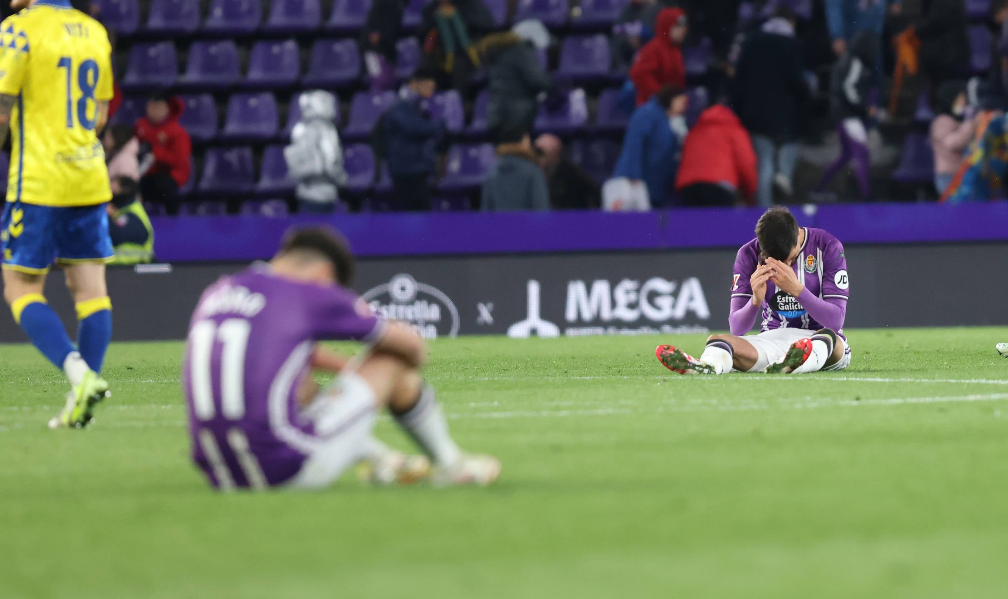 El empate del Pucela ante Las Palmas, en imágenes