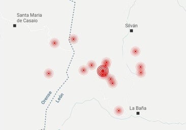 La tierra de León tiembla: 14 terremotos sacuden La Cabrera de madrugada