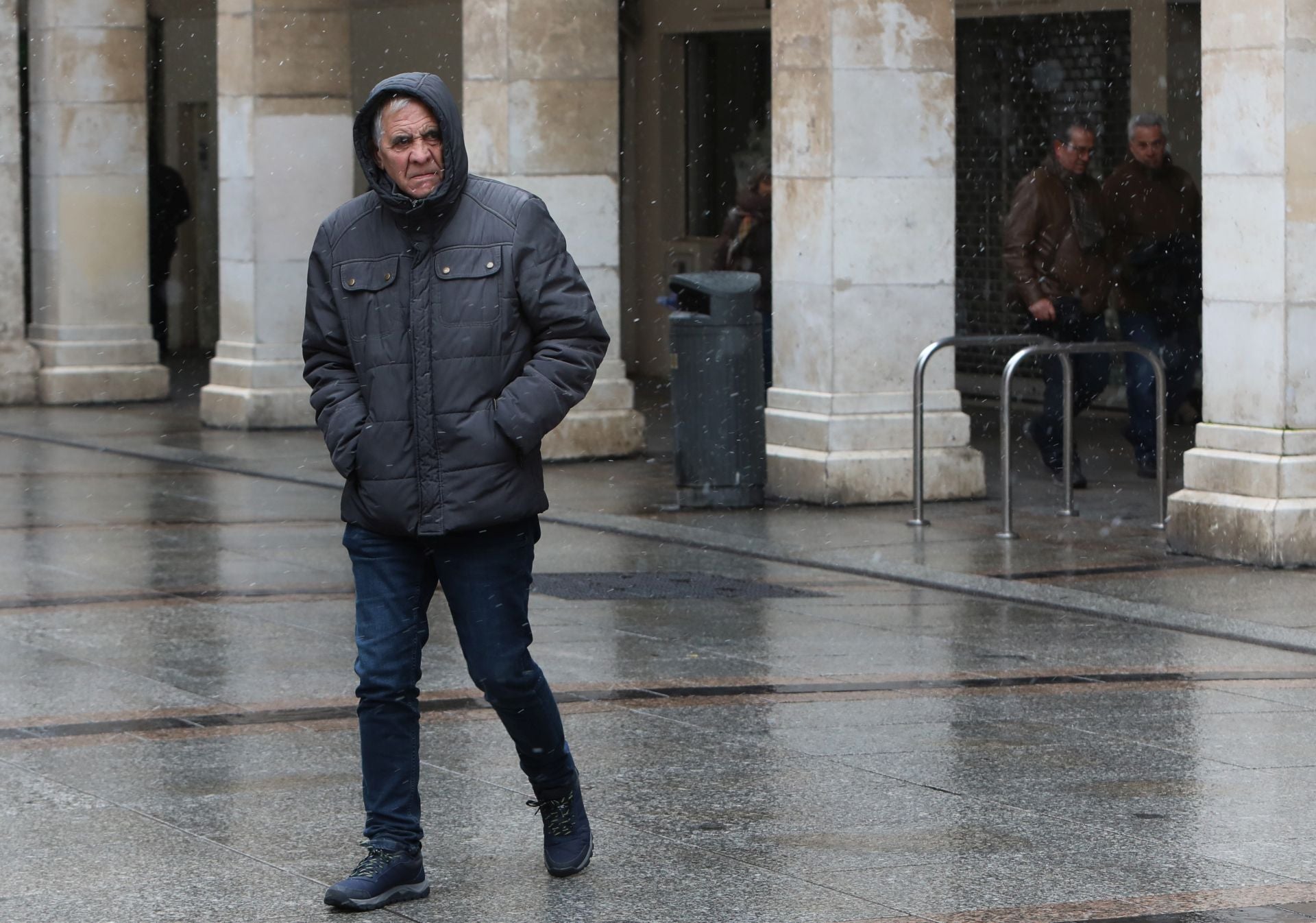 La nieve llega a Palencia