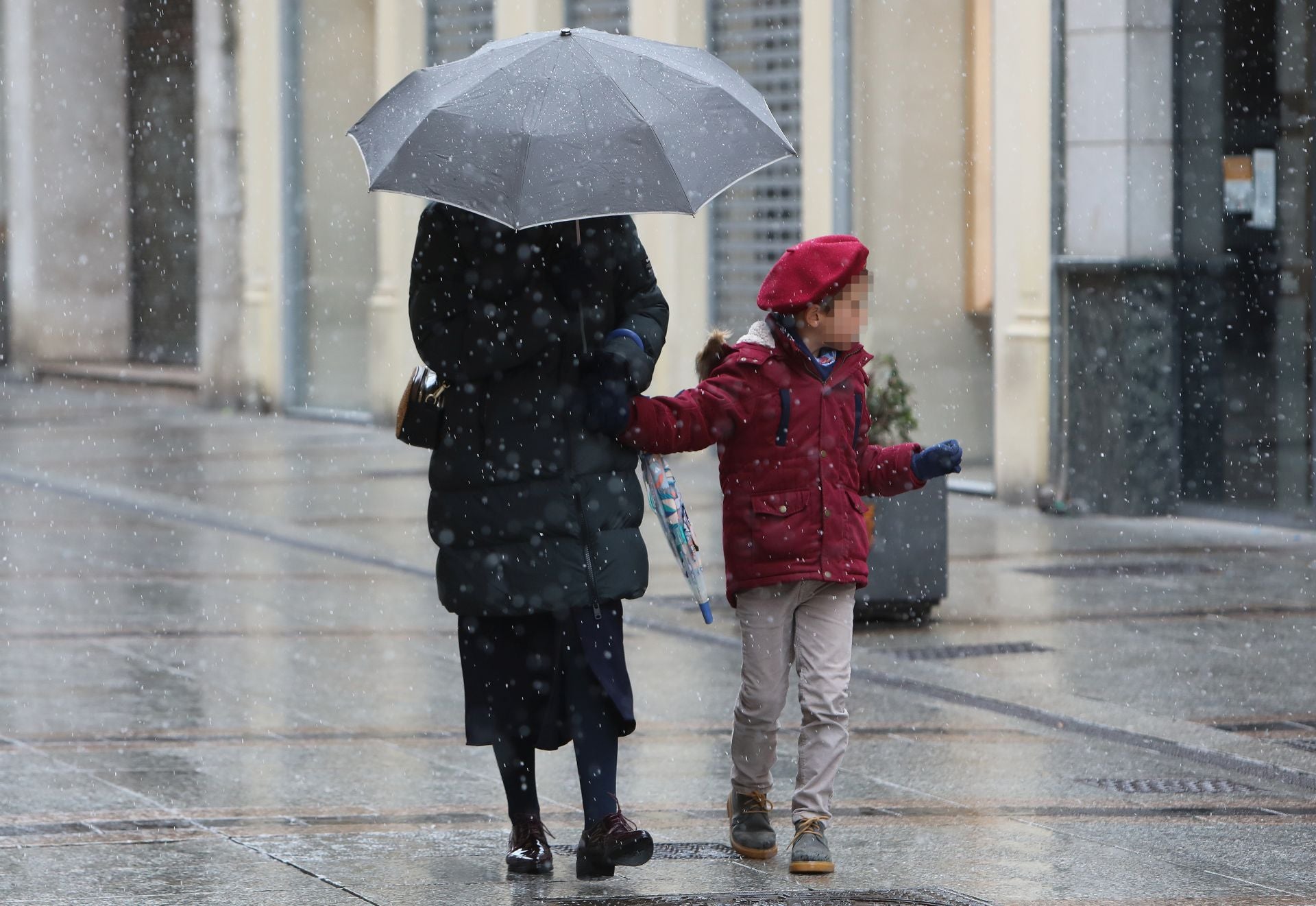 La nieve llega a Palencia