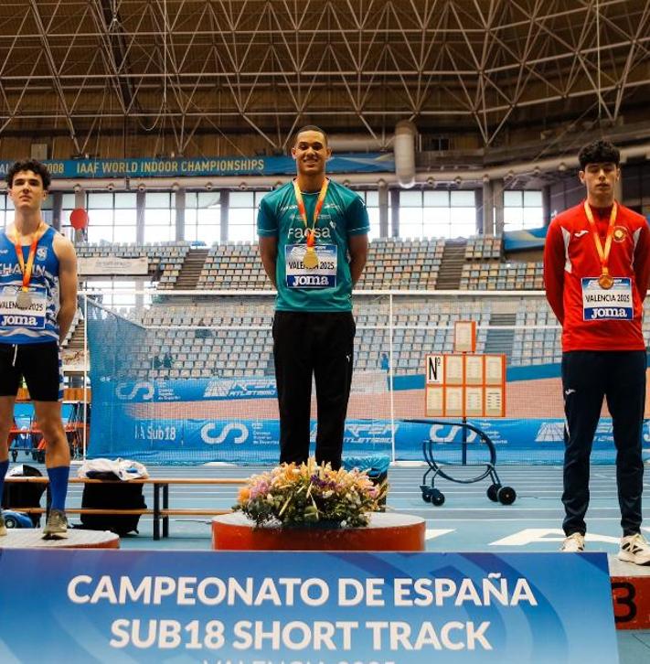 Imagen secundaria 2 - Castilla y León suma siete medallas en el Nacional sub-18 de Valencia
