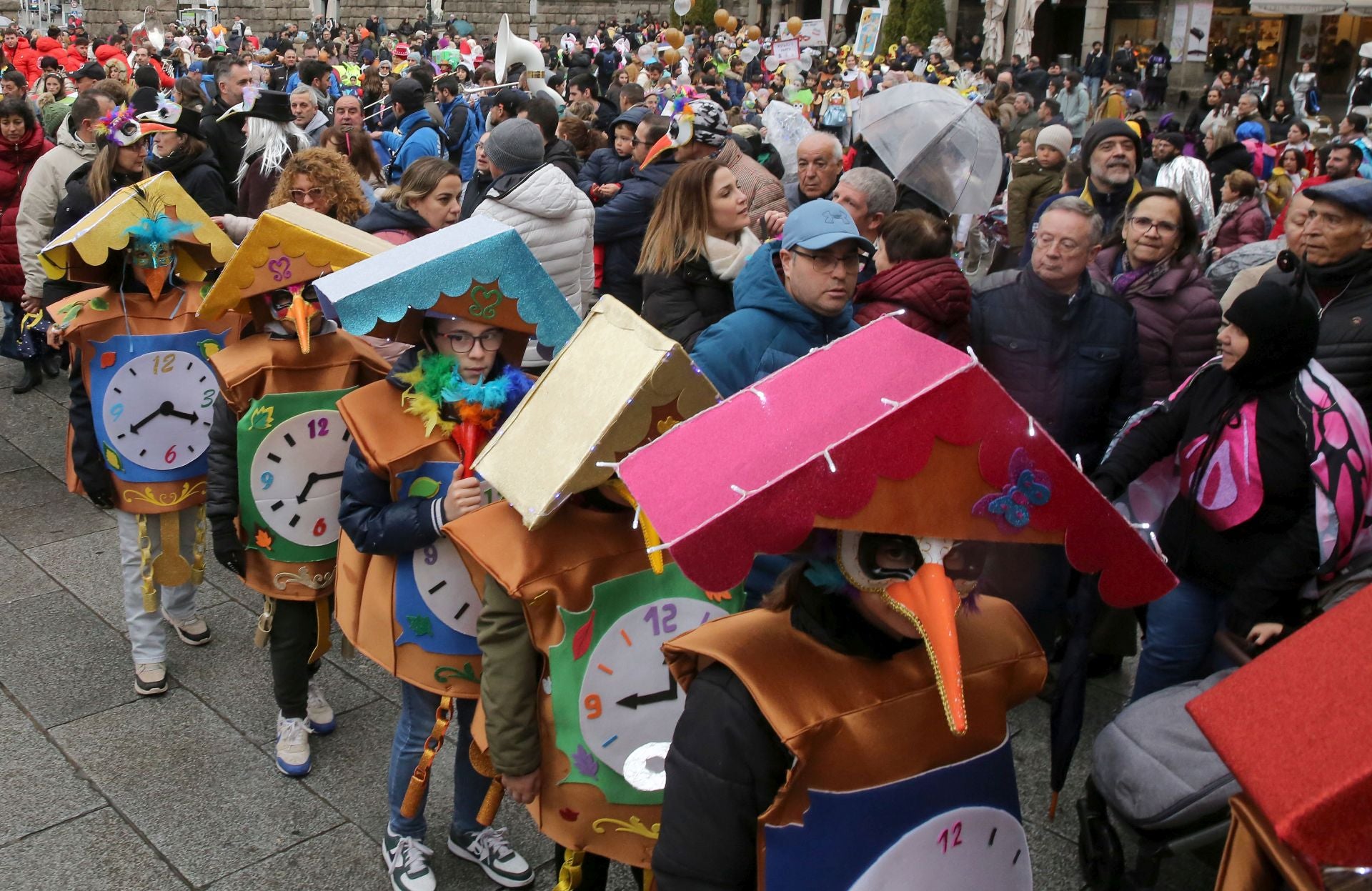 El carnaval infantil, en fotos