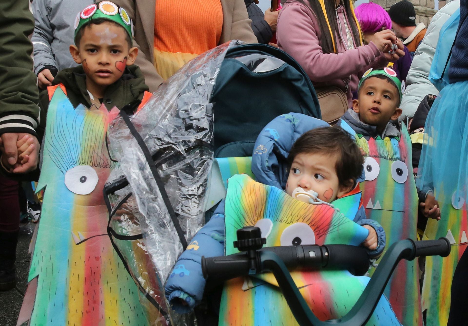 El carnaval infantil, en fotos