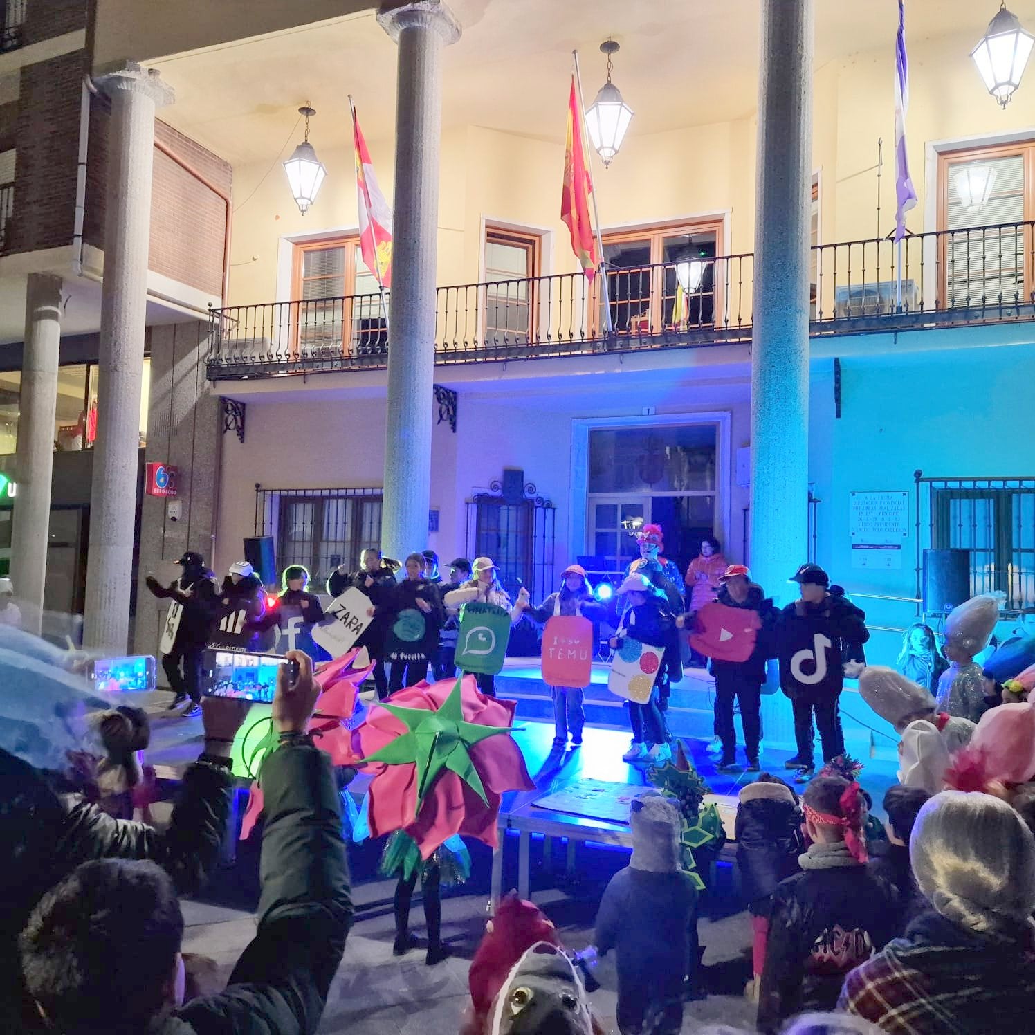 Animado Carnaval en Baltanás