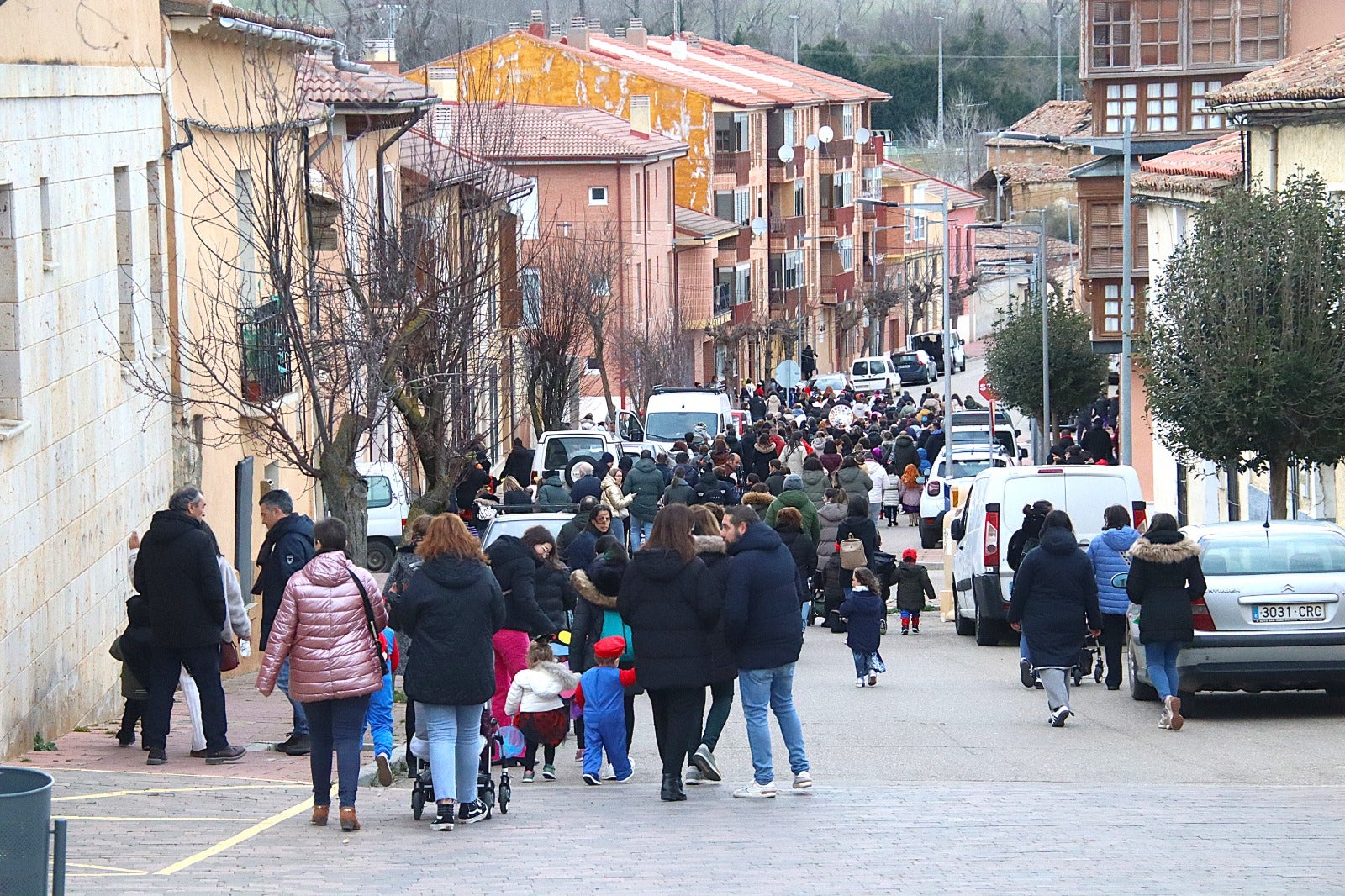 Los niños de Rioseco viven una divertida tarde de Carnaval